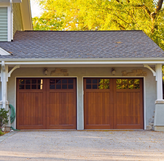 Modern garage doors