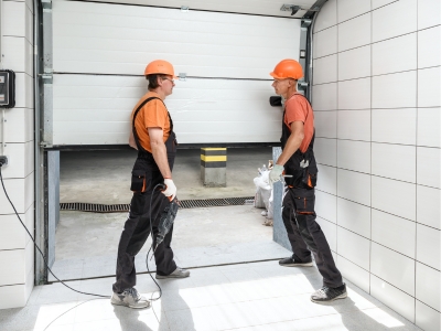 Garage Door Track Repair