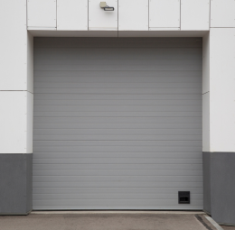 Steel garage doors